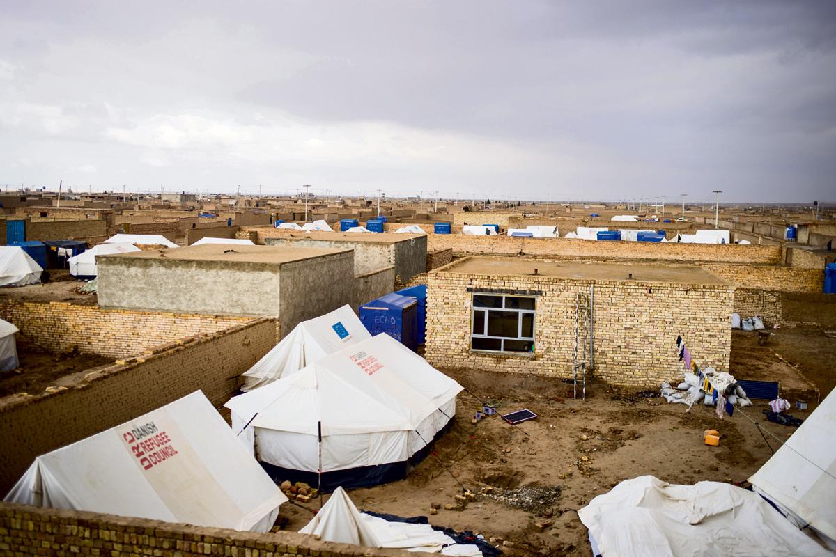 Flüchtlingslager bei Mazar-i-Sharif