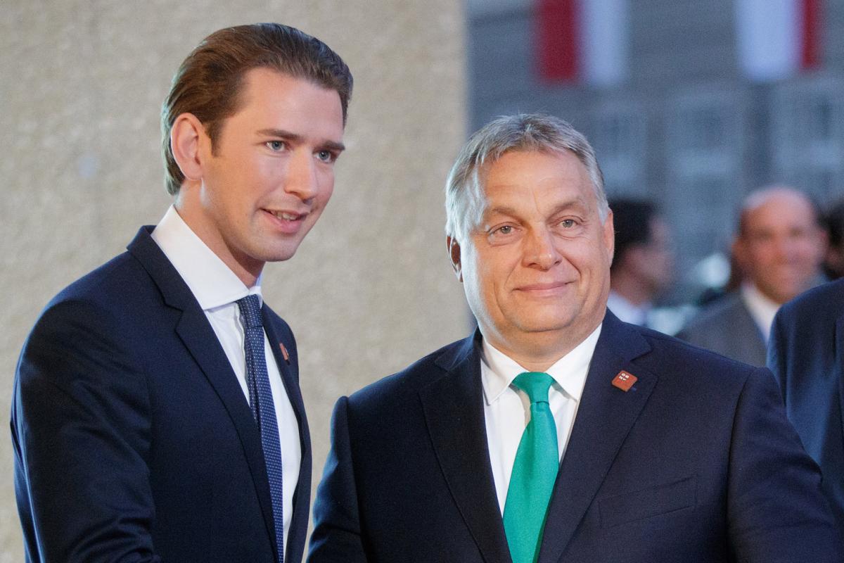Kurz und Orban