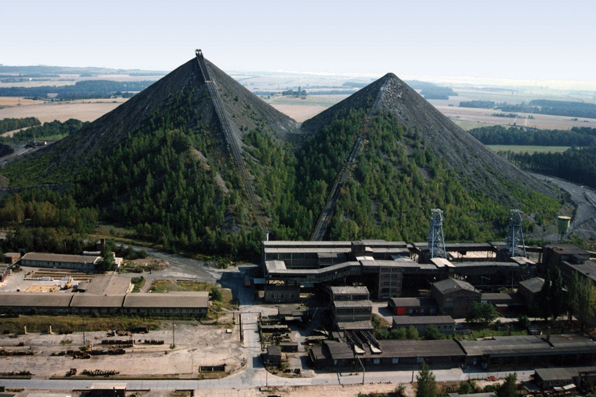 Bergwerk Reust, Uranabbau der Sowjetisch-Deutschen Aktiengesellschaft Wismut, 1991