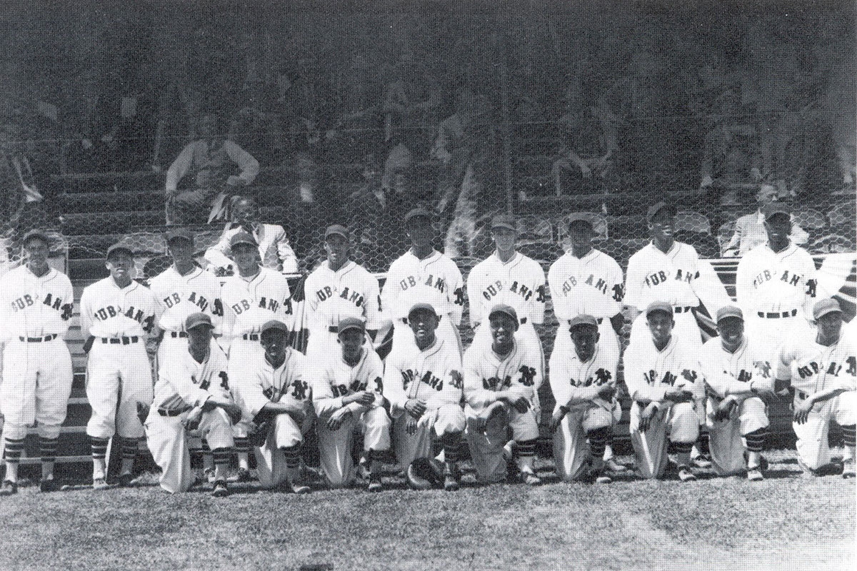 Die US-Baseball-Mannschaft der New York Cubans
