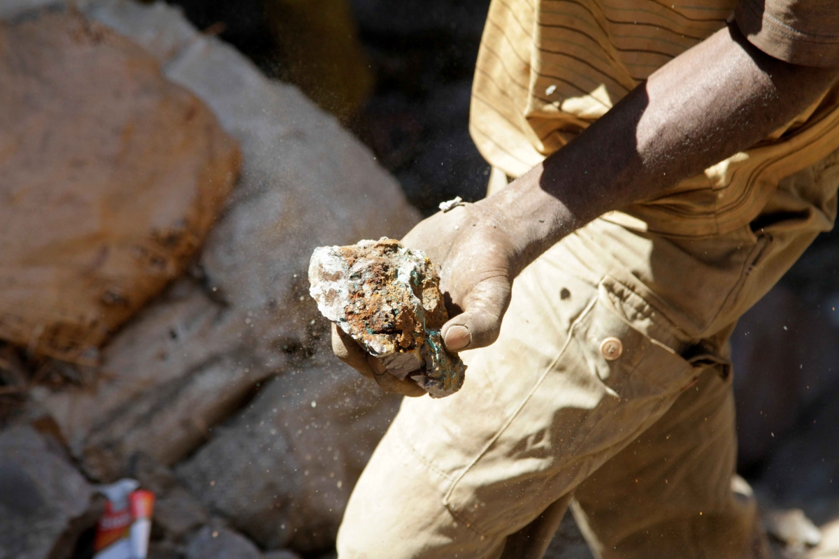 Im Kongo lagert rund die Hälfte der weltweit bekannten Vorkommen des Schwermetalls Kobalt