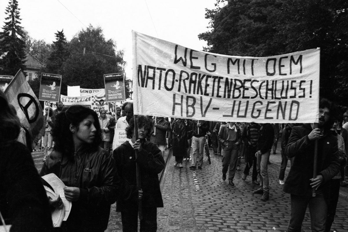 Demo in Bremen am 1. September 1982