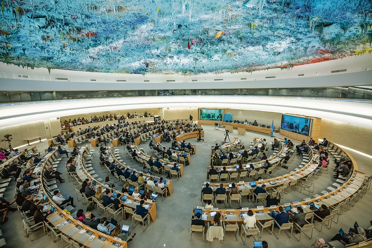 Der Himmel über den Vereinten Nationen. Die 54. Sitzung des UN-Menschenrechtsrats in Genf, 13. September
