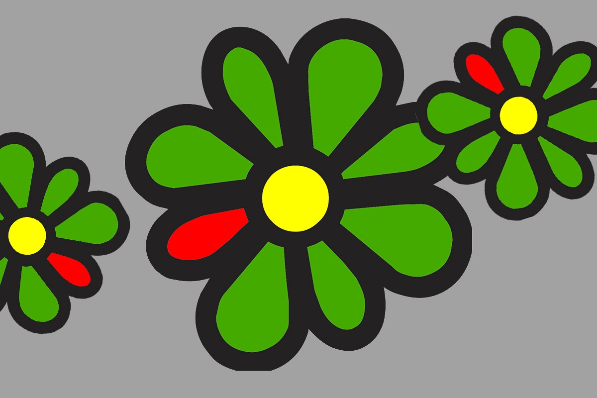 Bye bye, du hübsche einfache Blume! Das frühere Logo von ICQ