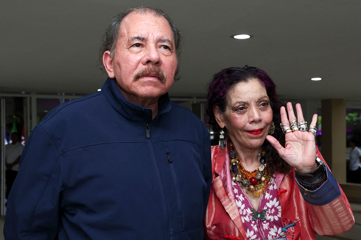 »Niemand weiß, was passiert, wenn Ortega sterben sollte.« Daniel Ortega und seine Ehefrau, Vizepräsidentin Rosario Murillo