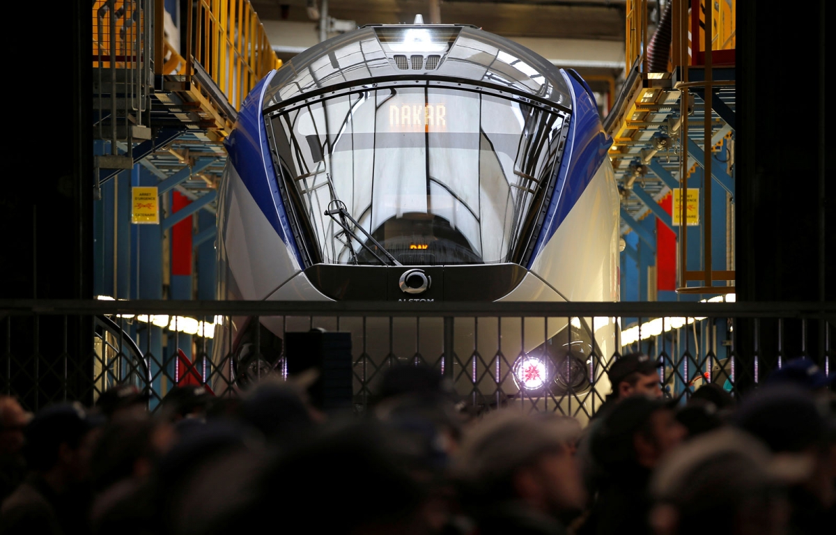 Der Zug bleibt französisch. Arnaud Montebourg will Arbeitsplätze beim Industrieunternehmen Alstom erhalten