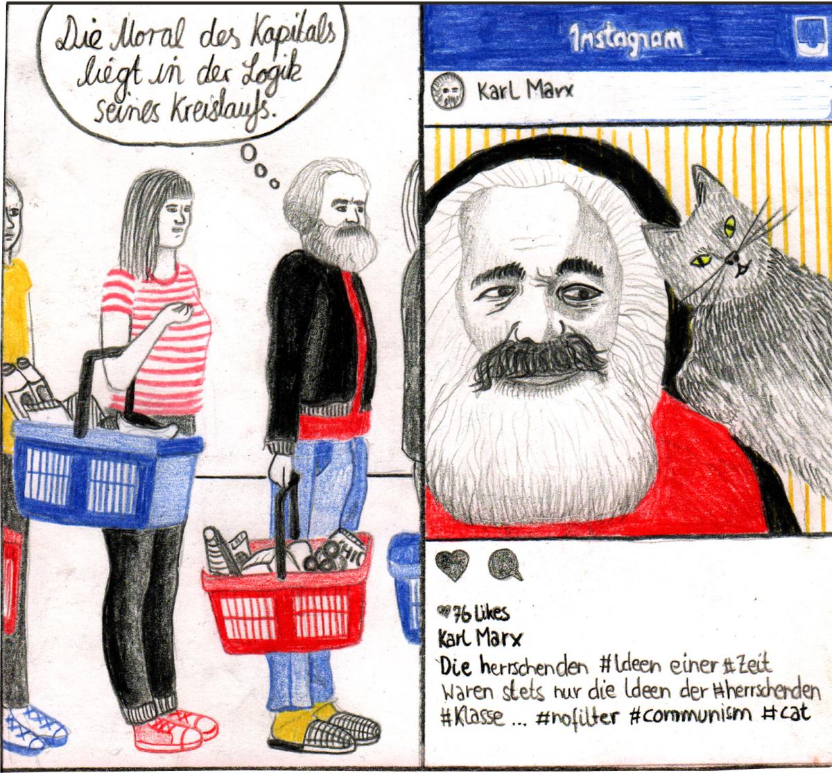 Marx, Supermarkt