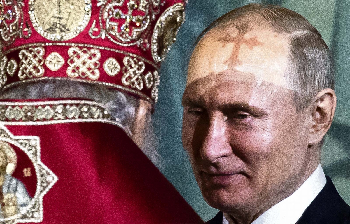 Putin und der russisch-orthodoxe Patriarch Kyrill 