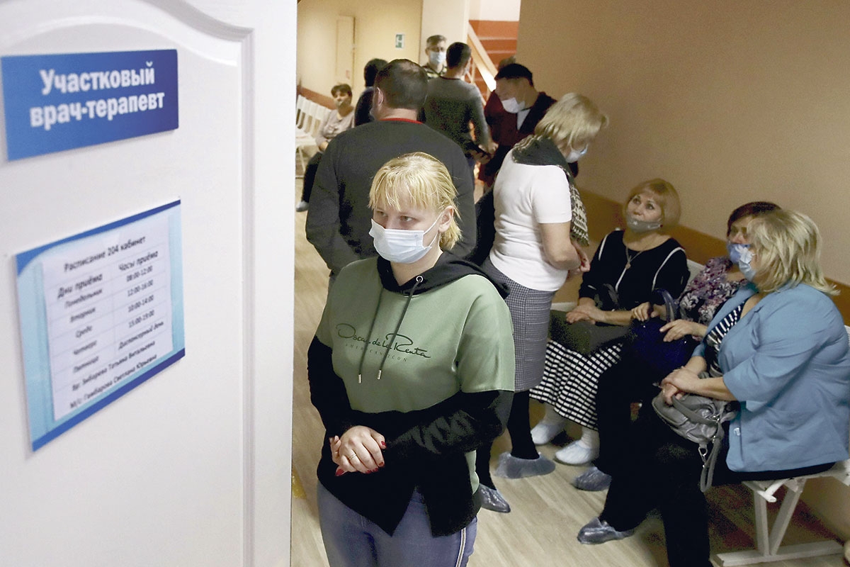 Impfung im sibirischen Toguchin gegen Covid-19, Dezember 2020