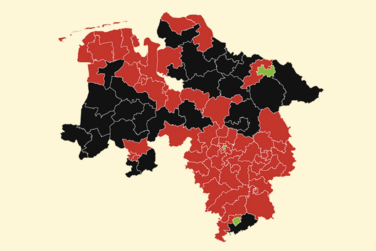 Wahlkreise Niedersachsen