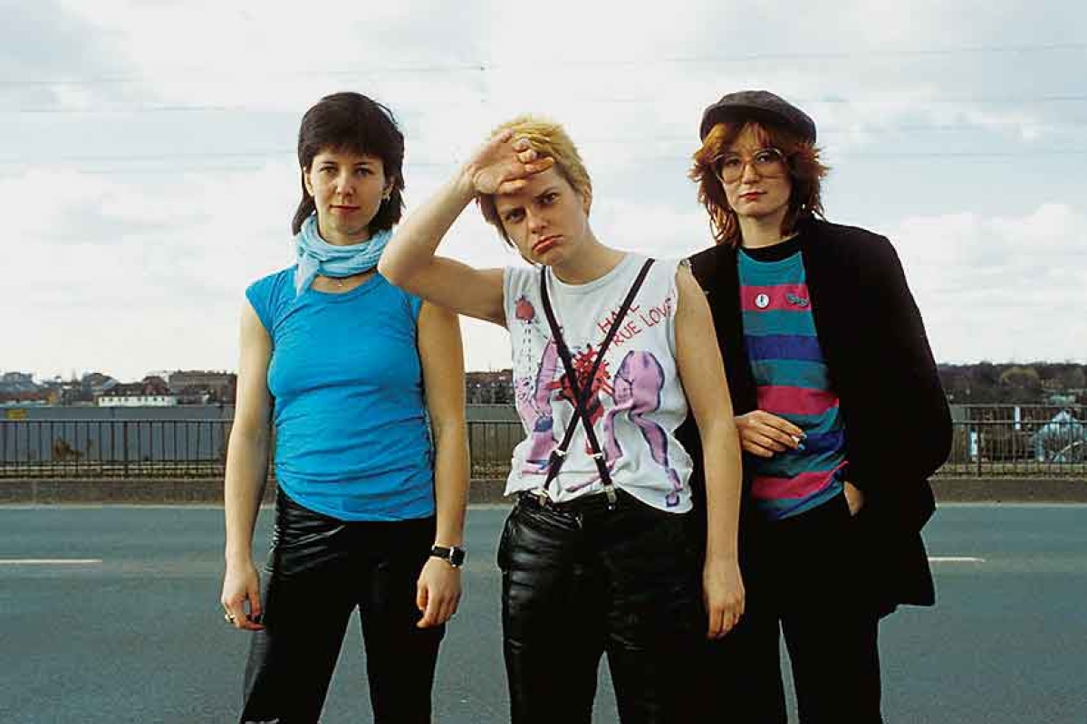 Renate Baumgart, Annette ­Benjamin und Bettina Schröder von Hans-A-Plast in den frühen ­achtziger Jahren