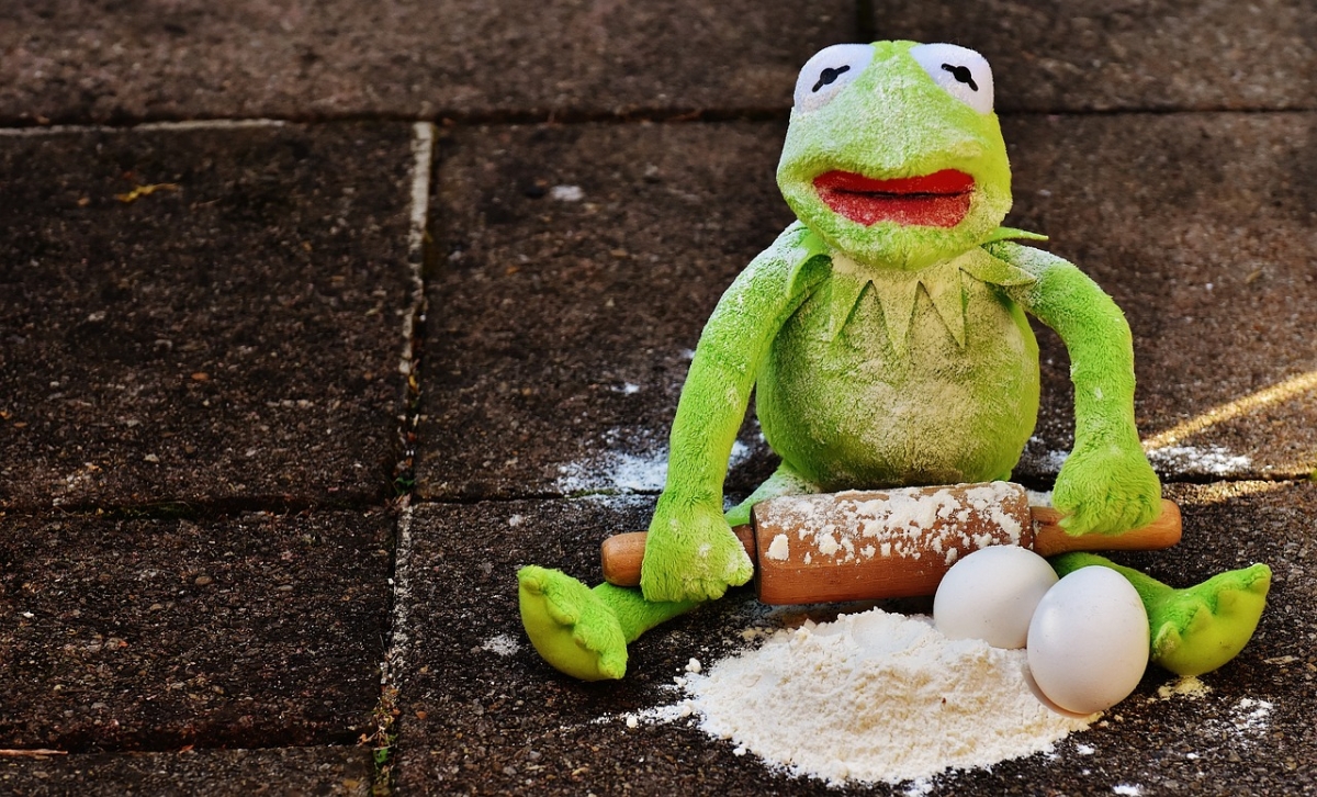Nich die Kolumnistin: Koks-Kermit kämpft aber ebenfalls mit kapriziösen Zutaten