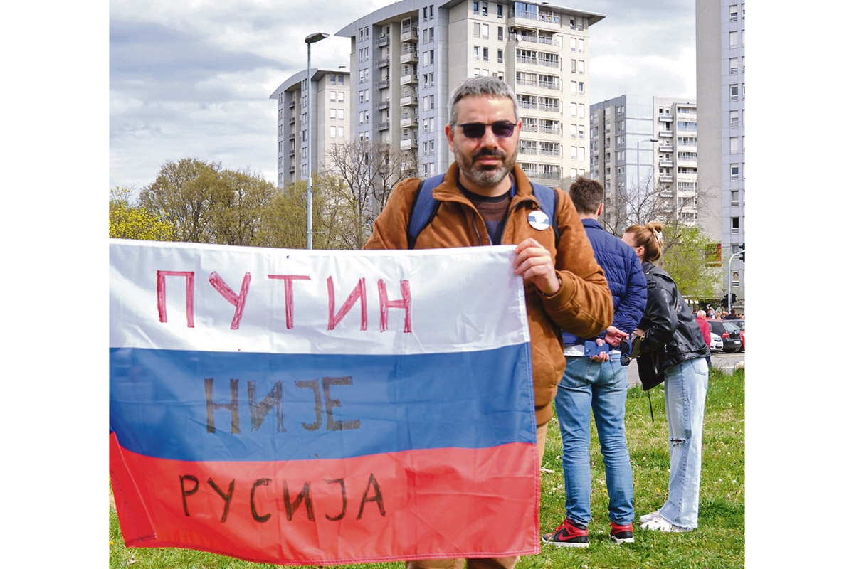 Gebürtiger Moskauer, Menschenrechtler und Jurist: Petr Nikitin