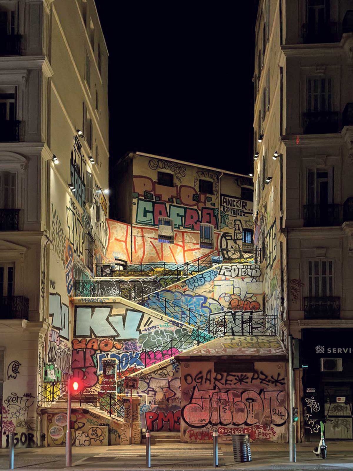 Marseille Treppe