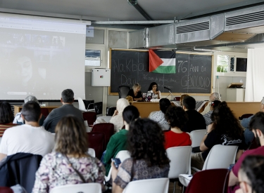 Geistige Übernahme. An der Universität von Rom versammeln sich Studenten zum »Nakba-Tag« und beschuldigen Israel des Genozids
