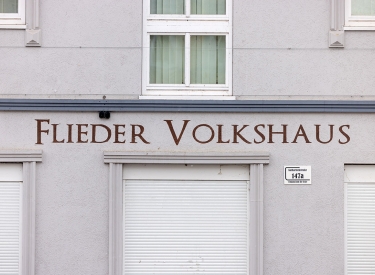 »Flieder Volkshaus«, Eisenacher Zentrale der Partei Die Heimat (ehemals NPD)