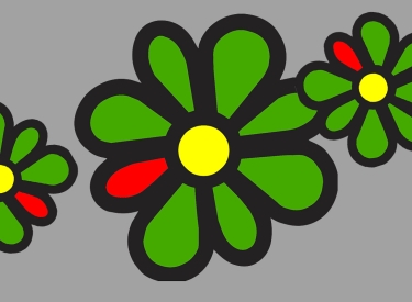 Bye bye, du hübsche einfache Blume! Das frühere Logo von ICQ