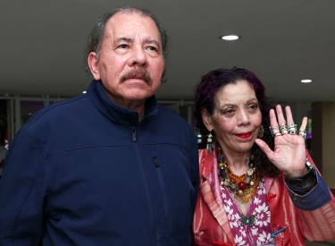 »Niemand weiß, was passiert, wenn Ortega sterben sollte.« Daniel Ortega und seine Ehefrau, Vizepräsidentin Rosario Murillo