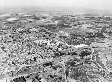 Blick über Jerusalem, 1931 