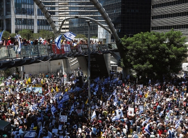 Solidarischer Generalstreik. Massenproteste für die Geiseln in Tel Aviv, 2. September