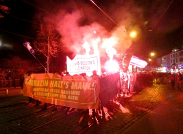 Demo in Bremen gegen Thilo Sarrazin