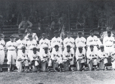 Die US-Baseball-Mannschaft der New York Cubans