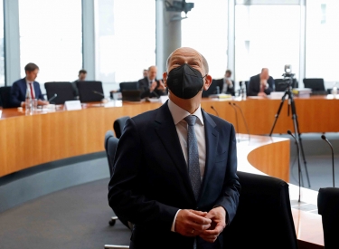 Olaf Scholz äußerte sich nicht in der Bundestagsdebatte zum Bericht des Wirecard-Untersuchungsausschusses