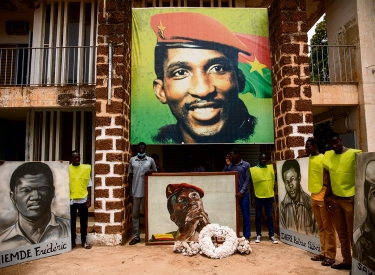 Bilder von Thomas Sankara