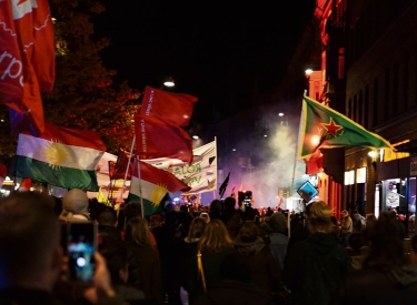 Prokurdische Demonstration in Malmö