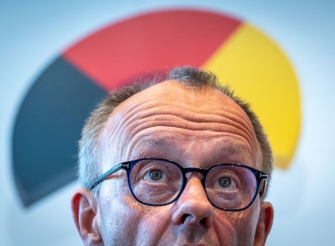 Der CDU-Vorsitzende Friedrich Merz bei einer Pressekonferenz Ende Juni in Berlin