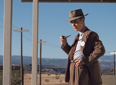 Robert Oppenheimer (Cillian Murphy) in Los Alamos