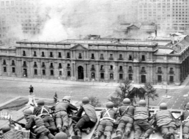 Beim Militärputsch vor 50 Jahren bombardierten chilenische Flieger den Präsidentenpalast »La Moneda« in der Hauptstadt Santiago