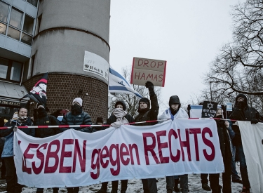 Eine der wenigen positiven Ausnahmen. Die »Lesben gegen rechts« protestierten am 2. Dezember in Berlin gegen eine israelfeindliche Demonstration