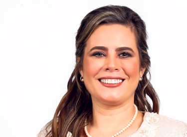 Kattya González zu Beginn der Legislatur vor einem knappen Jahr