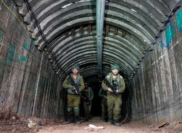 Das Bunkerlabyrinth ist Rückzugsort für die Hamas-Kämpfer, Kommandoposten, Munitionslager und Waffenfabrik
